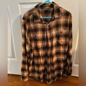 Men’s Alpine Design flannel button up (L)